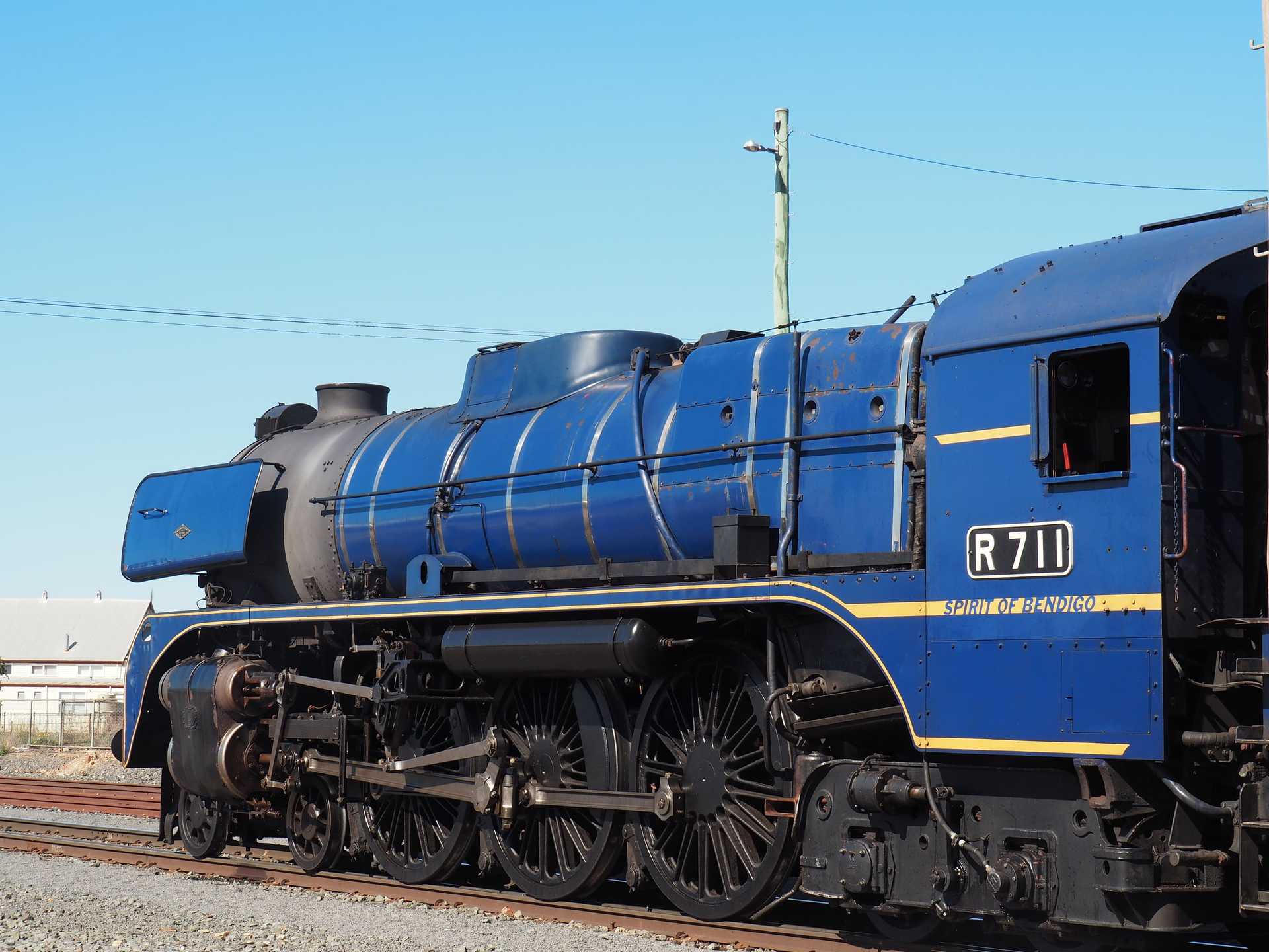 SRV R711 moments before breaking down at Maryborough